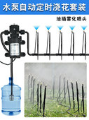 自吸大棚喷淋系统水泵自动定时浇水浇花器雾化喷头加湿草坪菜地