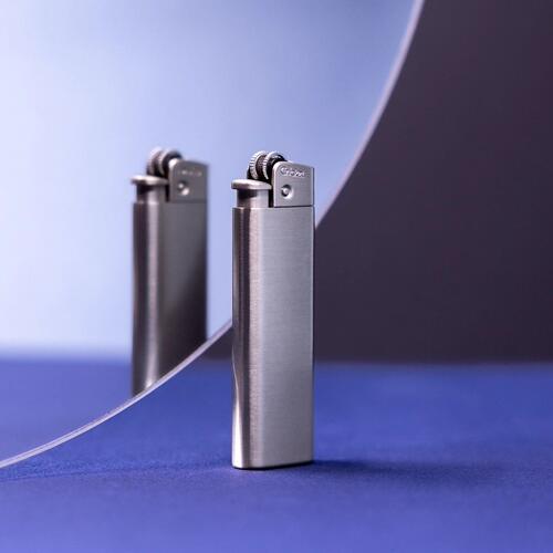 Cricket草蜢防风打火机金属 砂轮直冲蓝焰打火机可充气