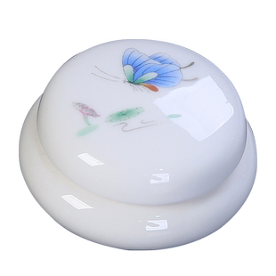 迷你小号古风陶瓷罐化妆品护肤品分装瓶密封罐子膏霜粉底盒药粉罐