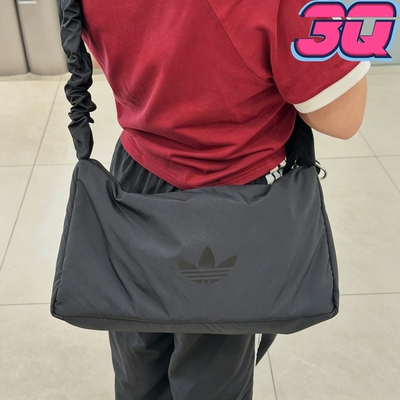 Adidas三叶草云朵腋下包通勤挎包