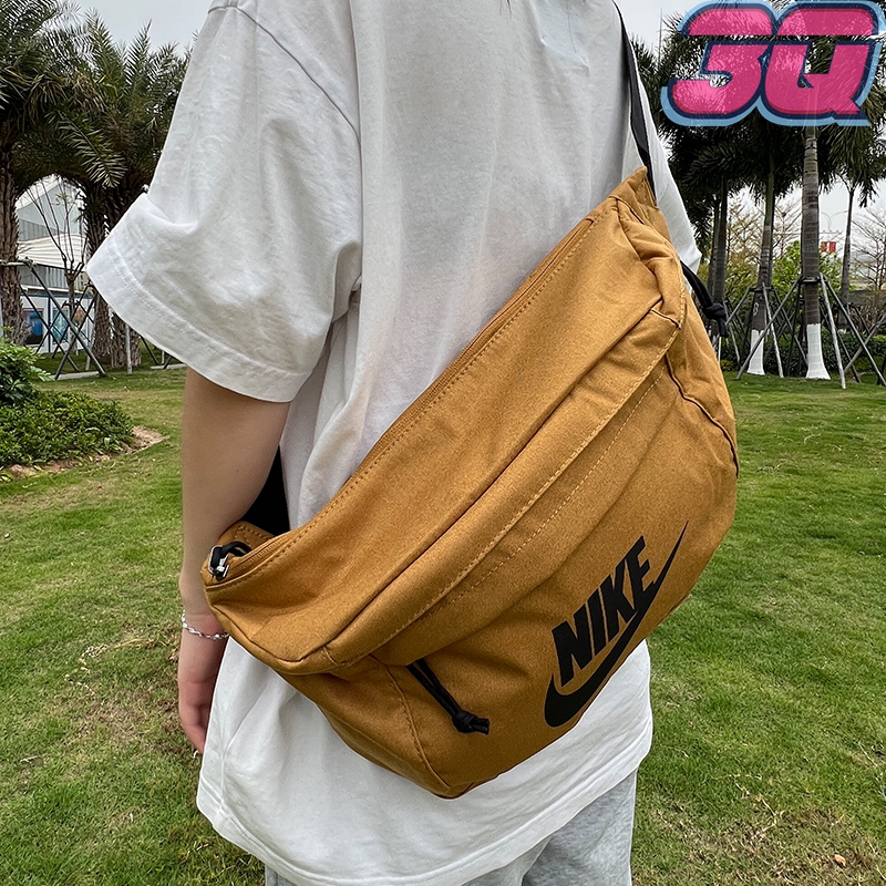大容量斜挎包腰包耐克男女同款
