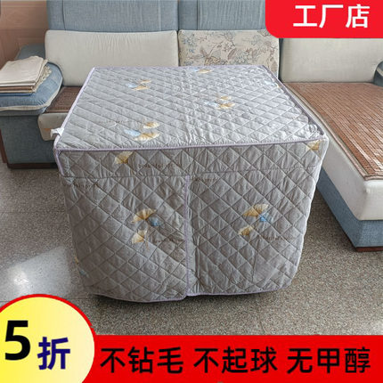 正方形桌布加厚罩子烤火桌套电炉布套取暖桌罩电炉套家用餐桌布罩