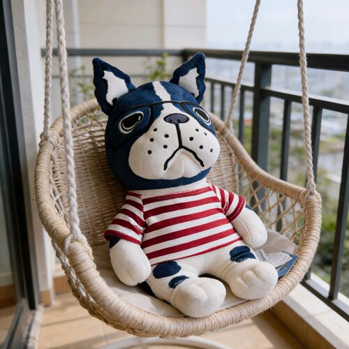 日本原单kusuguru刺绣保罗露西新大号公仔玩偶抱枕超柔短毛绒924