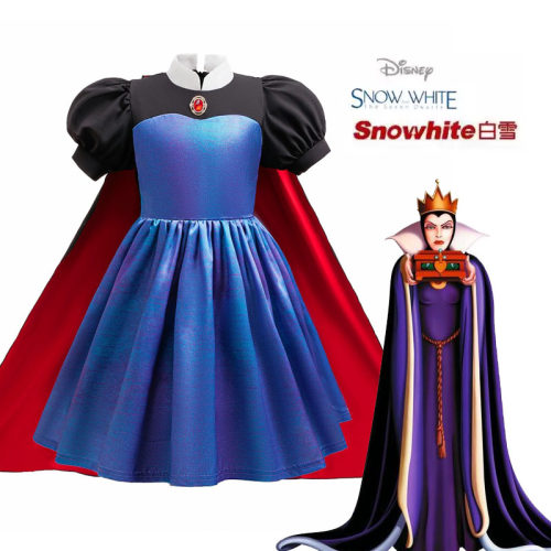 新品儿童白雪公主邪恶皇后扮演服