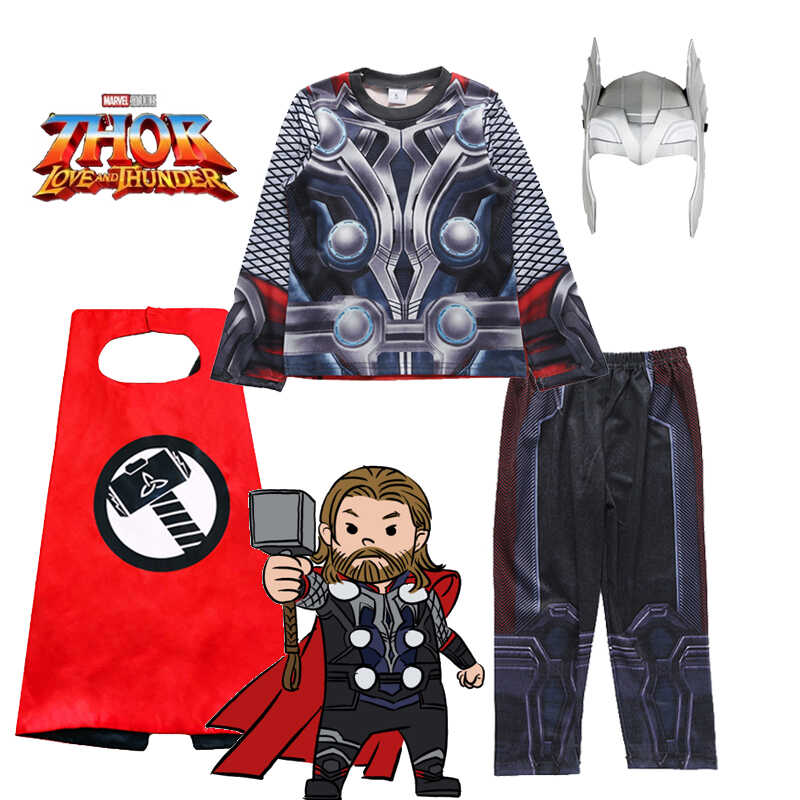 新款儿童雷神托尔扮演服万圣节