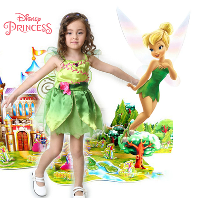 新款迪士尼女童小叮当公主裙