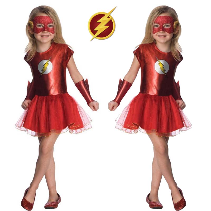闪电侠万圣节蓬蓬裙新款