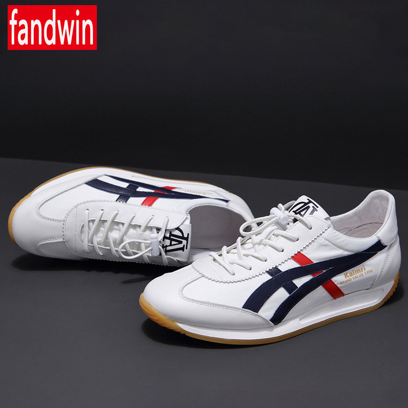 头层牛皮舒适透气四季男士休闲鞋