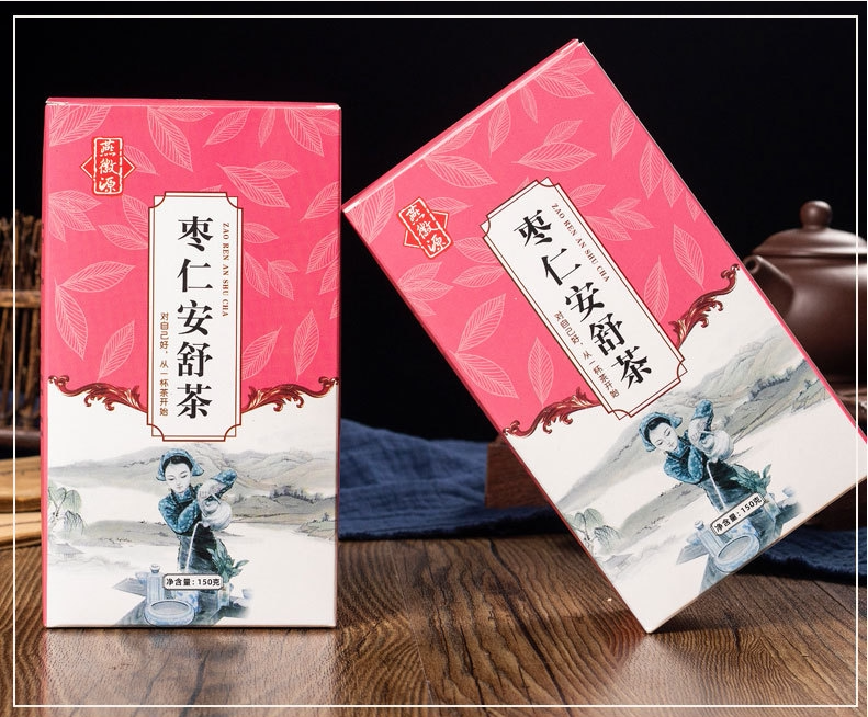 [买2送1]睡眠茶助眠夜梦香安睡茶燕徽源酸枣仁百合茯苓袋泡花草茶