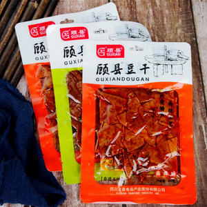 四川豆干岳池豆干顾县特产五香味麻辣原味豆干休闲小吃小包装零食