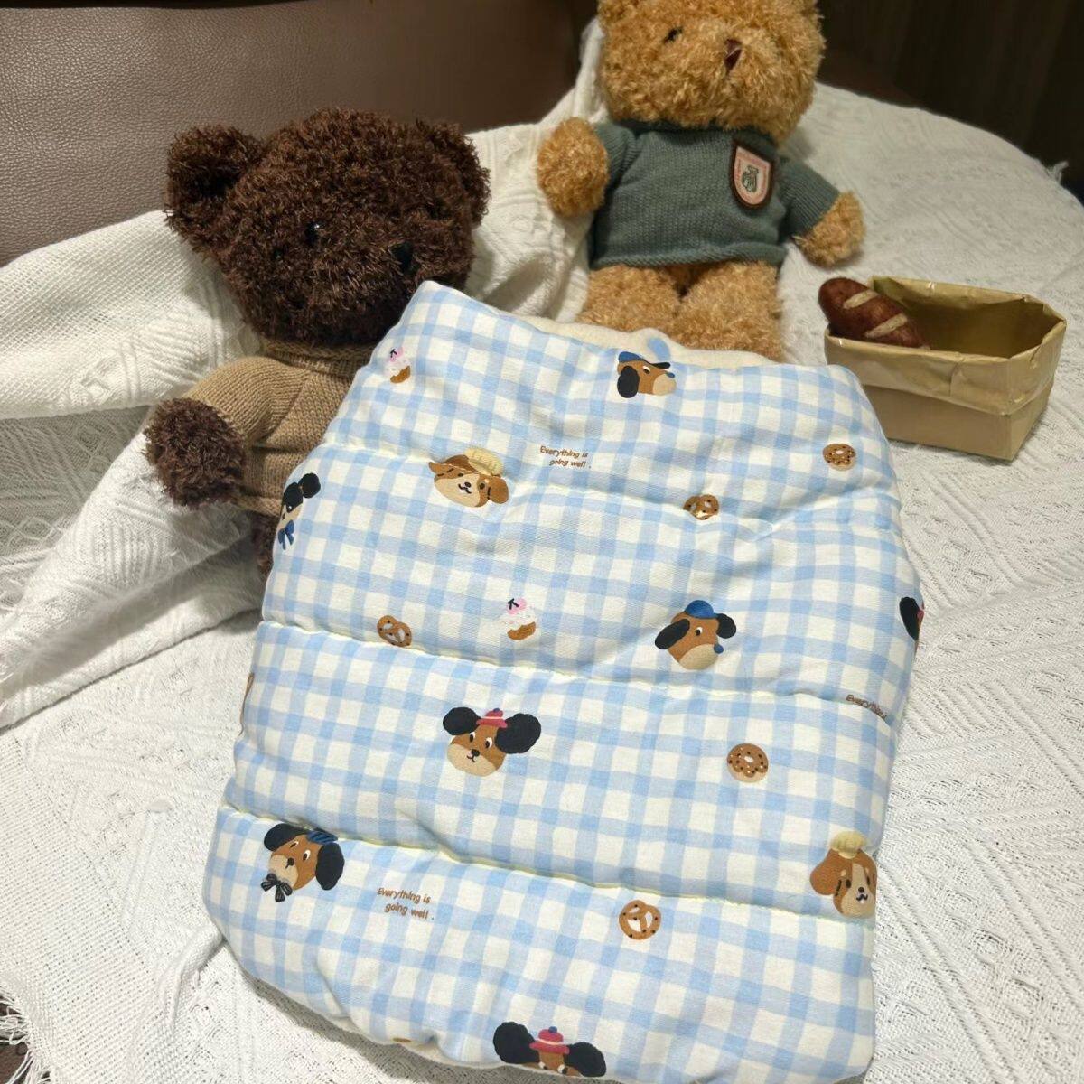 法斗冬装西高地衣服巴哥冬季外套雪纳瑞贵宾棉服宠物防寒保暖