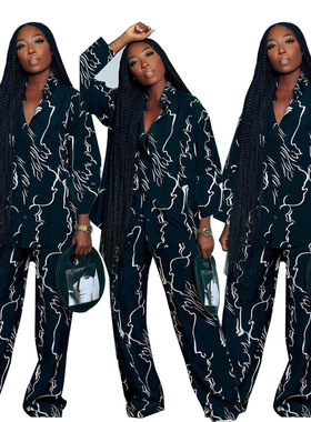 Big Women Plus Size Pant Sets Plus Size Two Piece Set 2 Piec