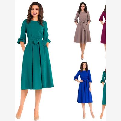 2022 spring Casual Dress For Women Party Ladies Long Dresses