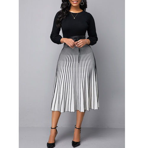 New Women fashion plus size fashion big dress for women 3xl