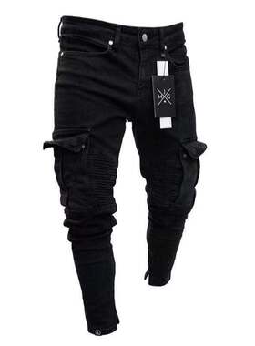 男士弹力小脚牛仔裤 Men's stretch jeans and short trouser