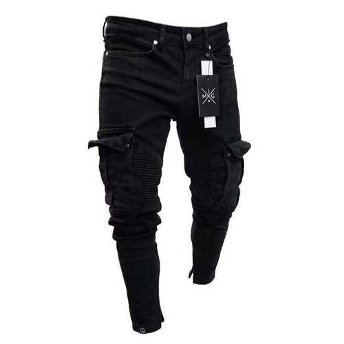 男士弹力小脚牛仔裤 Men's stretch jeans and short trouser