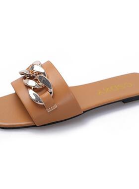 2020 Girl Flat Shoes Women Summer toe sandal flattie slipper