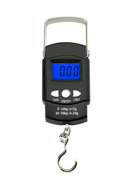 English hand-held scale with tape measure 50kg express scale