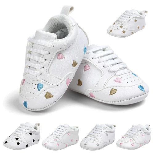 Детская обувь, туфли подходит для мужчин и женщин для девочек для раннего возраста для новорожденных, осенняя, 0-6-8-12 мес., мягкая подошва, 0-1 лет