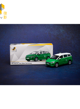 Tiny微影PTV22  1:64香港e6电的士 新界版 合金车模 绿色车身涂装