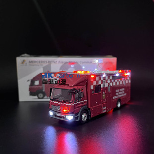 TINY微影 1/76 186# 二版 消防处流动指挥车MCU F7703 改灯加灯