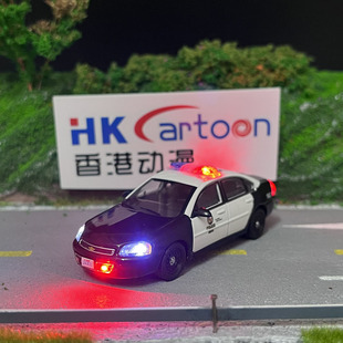 洛杉矶警车 可充电 241 加灯 锂电池 接各种模型来车改装 596