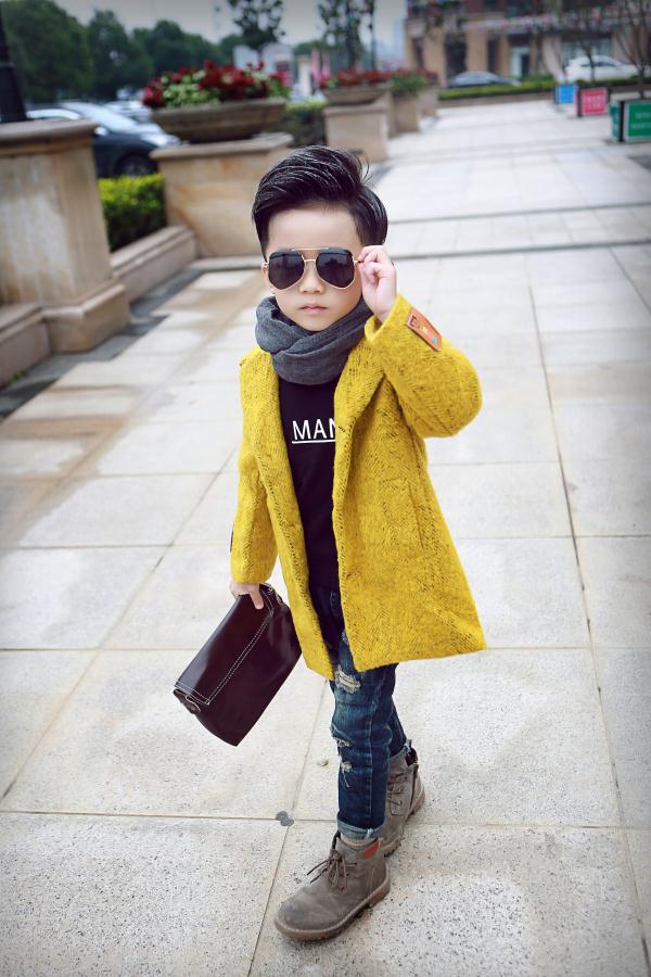 Manteau pour garcon en laine - Ref 2161240 Image 1