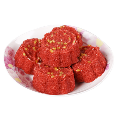 现做黄富兴蛋元小圆松苏州糕点