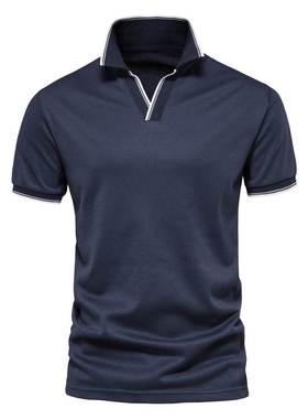 Men's Tops Tees 2019 Summer V Neck short Sleeve T shirt