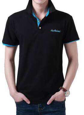 Wholesale Men cotton Polo shirt short sleeve Summer T shirts