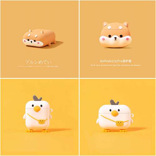 cartoon airpods pro airpod 1 2 3 protect box bag case cover
