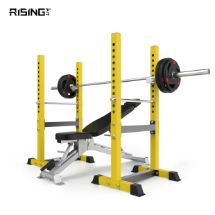 多功能深蹲架仰卧起坐卧推架商用健身器材家用卧推器健身房举重床