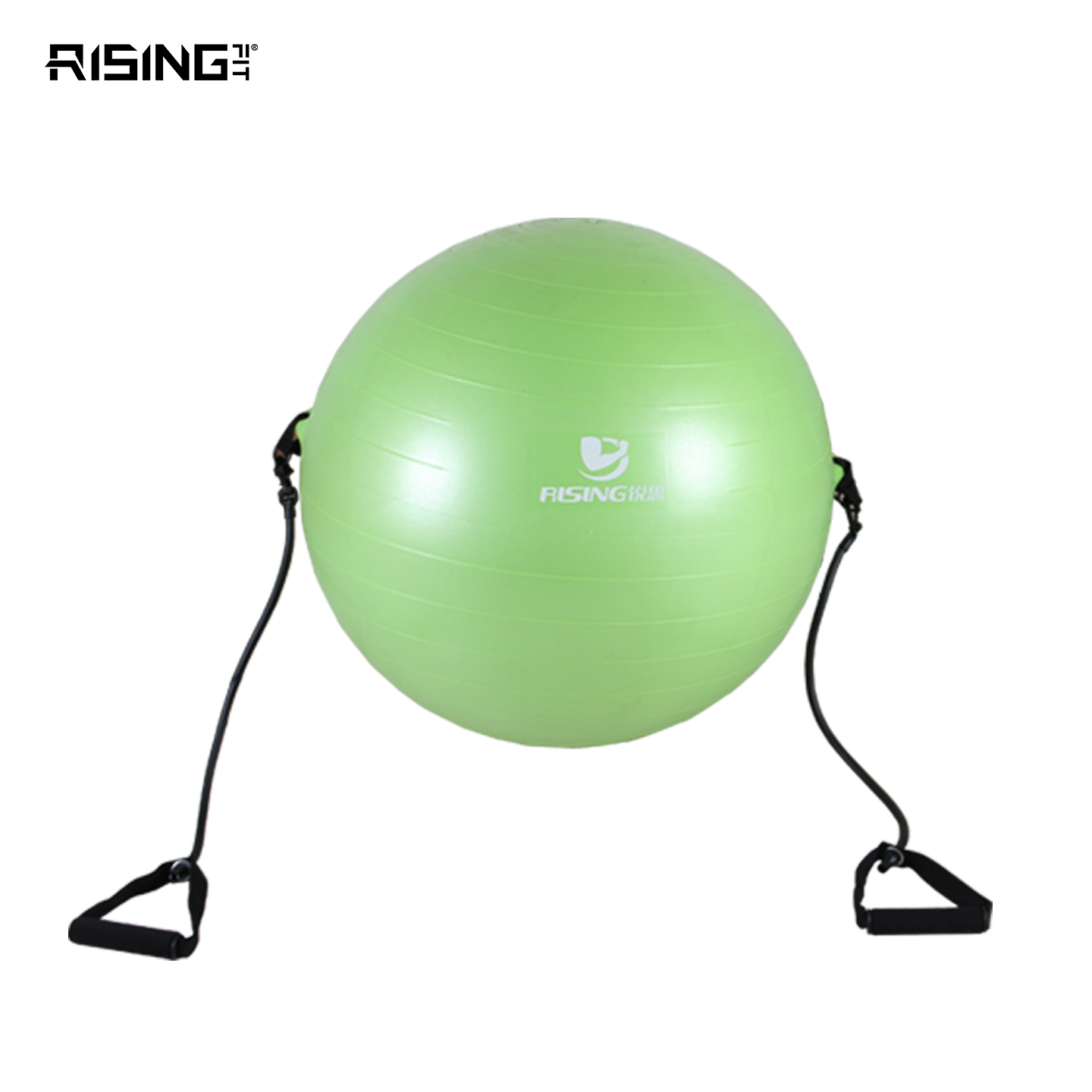 加厚防爆健身瑜伽球带拉力绳瑞士球健身球减肥感统训练肌肉放松
