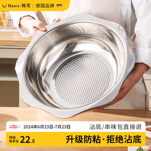 加厚不锈钢火锅锅子电磁炉专用火锅锅具商用清汤锅家用太阳盆不沾
