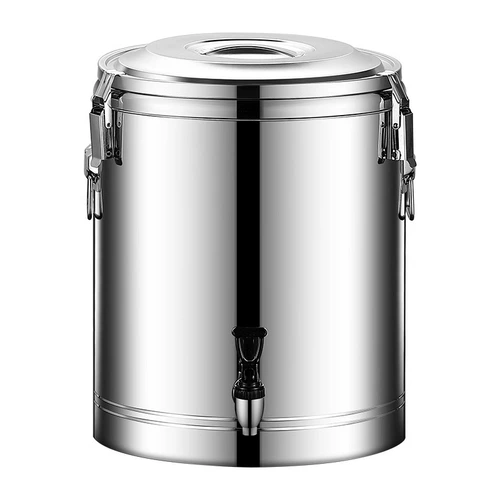 不锈钢保温桶大容量摆摊商用米饭粥冰粉桶10L出摊保温箱