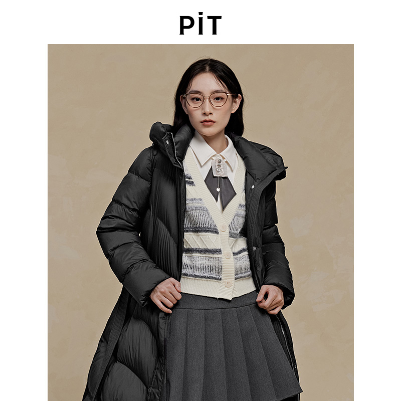 PIT无袖马甲毛针织衫女2025秋季新款背心百搭开衫上衣毛衣马夹