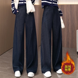 女爆款 休闲裤 秋冬爆款 直筒裤 子 松紧高腰糯米弯刀裤 醋酸羊毛阔腿裤