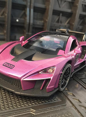 新款 新奥仿真唛凯仑塞纳SNNA合金汽车模型男孩金属玩具车