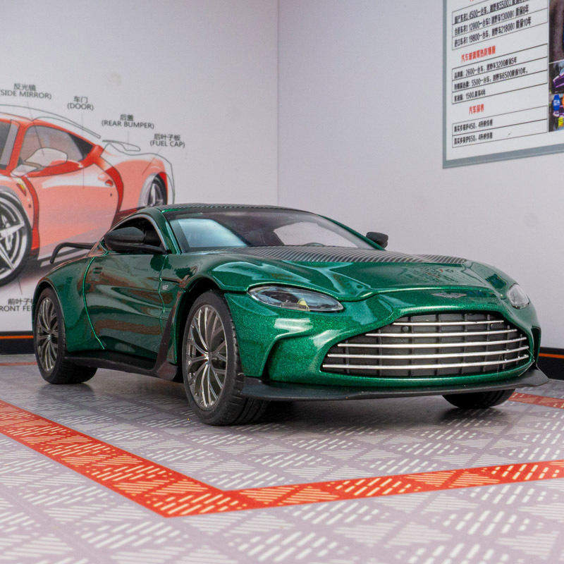 新款 斯速卡仿真马丁V12合金车模声光开门避震儿童玩具汽车摆件,模玩/动漫/周边/娃圈三坑/桌游,火车/摩托/汽车模型,淘宝优惠券,粉丝福利购,淘宝优惠卷