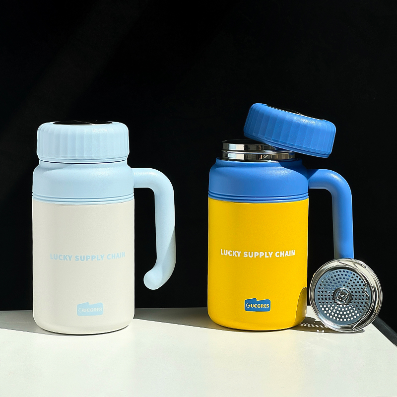 大容量1000ML不锈钢保温杯