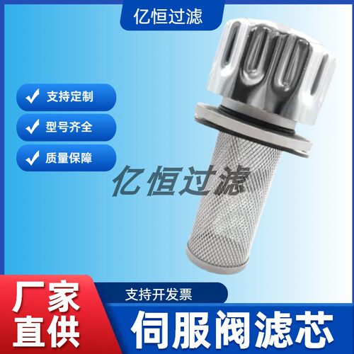 微型纽扣伺服阀滤芯22050 伺服阀滤芯CSDY2 油滤网伺服阀滤芯