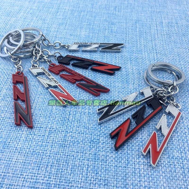 适用雪佛兰车用钥匙扣钥匙挂件suv越野车装饰标Z71金属钥匙链男士