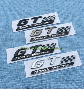 适用奔驰A级GT赛道车标叶子板侧标改装黑武士车贴BlackSeries尾标