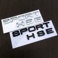 立体运动版车贴sport hse车标贴后尾标车身装饰贴 改装升级版贴标