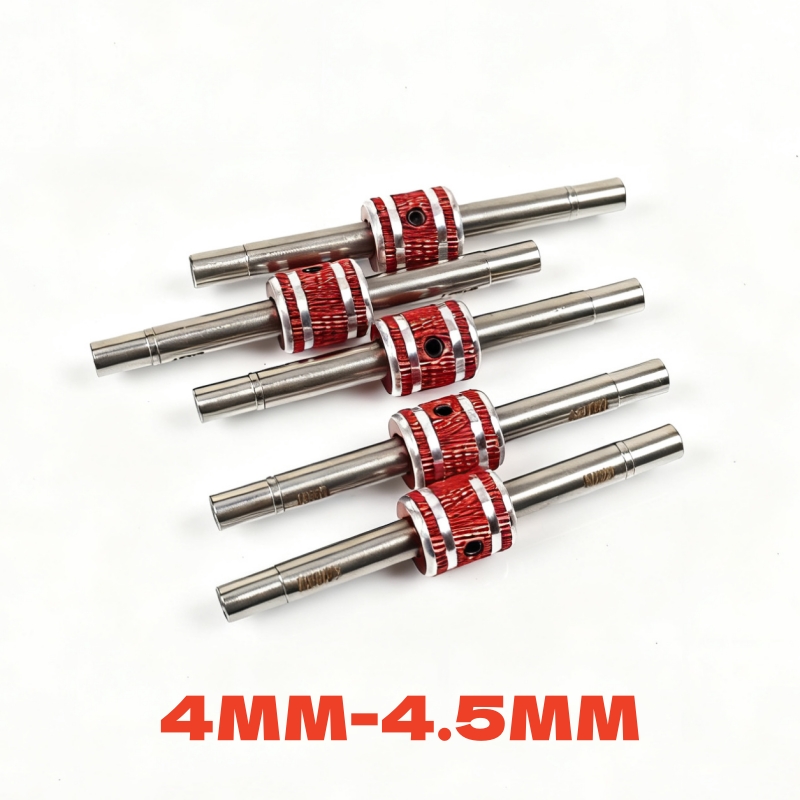 内六角双头不锈钢套筒4.0-4.5mm适用于田宫四驱车模型改装工具