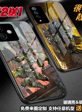 忍者神龟帅气潮手机壳适用华为mate50pro4030201nova10 987654p60p50p40p30荣耀play65magic5432畅享50麦芒20