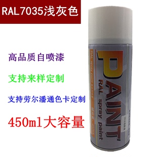 RAL7035浅灰色高品质自喷漆 配电箱控制柜电表箱修补漆涂鸦轮毂漆