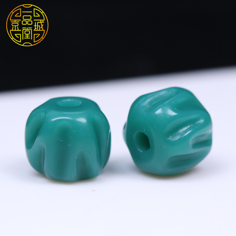 diy琉璃骰子西藏手串配饰南瓜珠