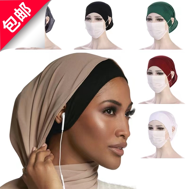 包头帽出游欧美女星春夏