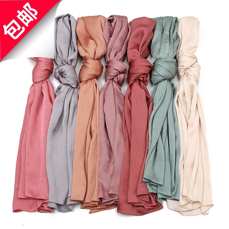 women scarf muslim turban shawl穆斯林长巾 印尼披肩围巾女头巾